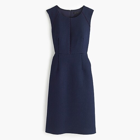 J. Crew Navy Portfolio Dress - Picture 1 of 6